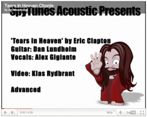 Tears In Heaven video Guitar Lesson