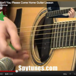 Baby Won't You Please Come Home Guitar Lesson