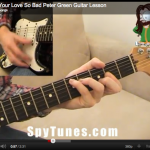 Need Your Love So Bad Guitar Lesson