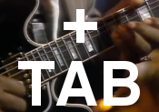 The Thrill Is Gone TAB lesson.